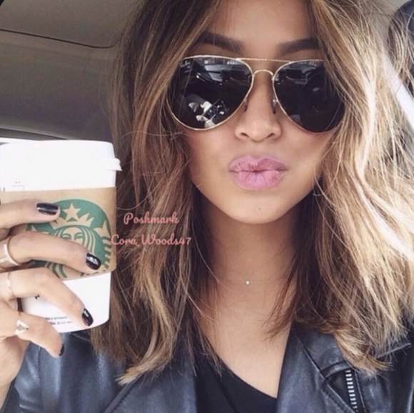 RayBan Aviator Black Lenses RB3025 Gold Frame 58 / 62 Unisex New - Picture 14 of 16